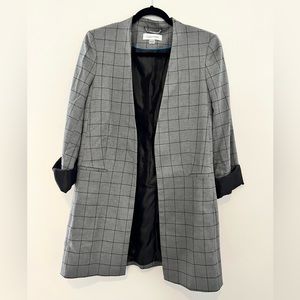 Calvin Klein Long Line Blazer Size 12 NWOT